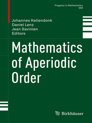 cover image of Mathematics of Aperiodic Order